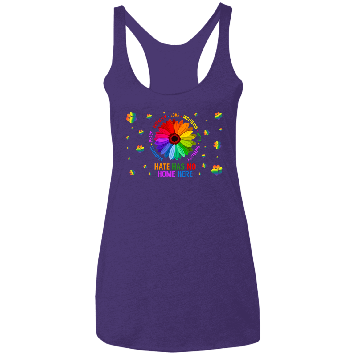 Kindness peace equality love inclusion hope diversity shirt