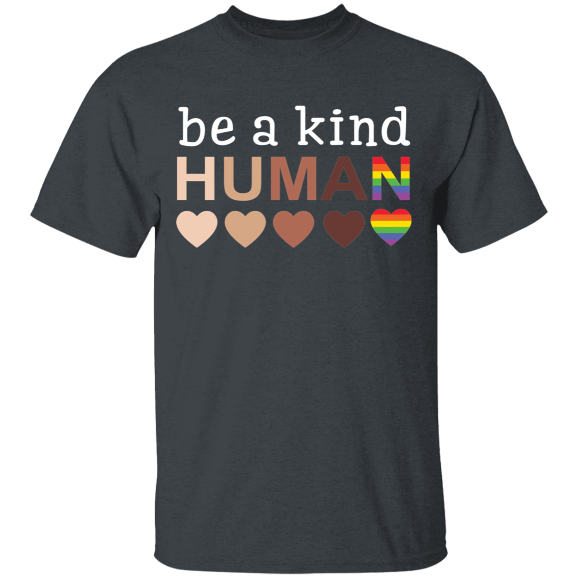Wospe Shirt with Text Be A Kind Human