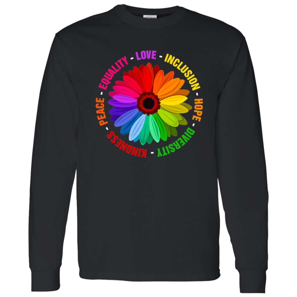 Kindness Peace Equality Love Inclusion Hope Diversity Shirt
