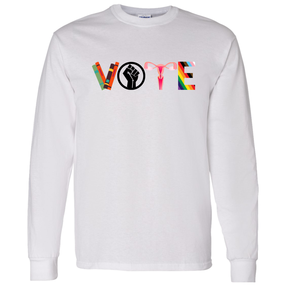 VOTE T-Shirt | Banned Books Tee, Reproductive Rights Tee, BLM T-Shirt, LGBTQ Progress tee, Political Activism T-Shirt, Roe v Wade Shirt