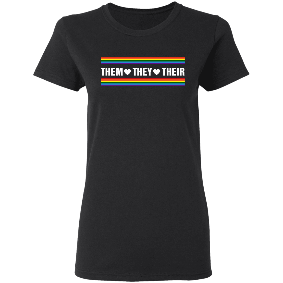 Them They Their Shirt LGBTQ Gifts for Women