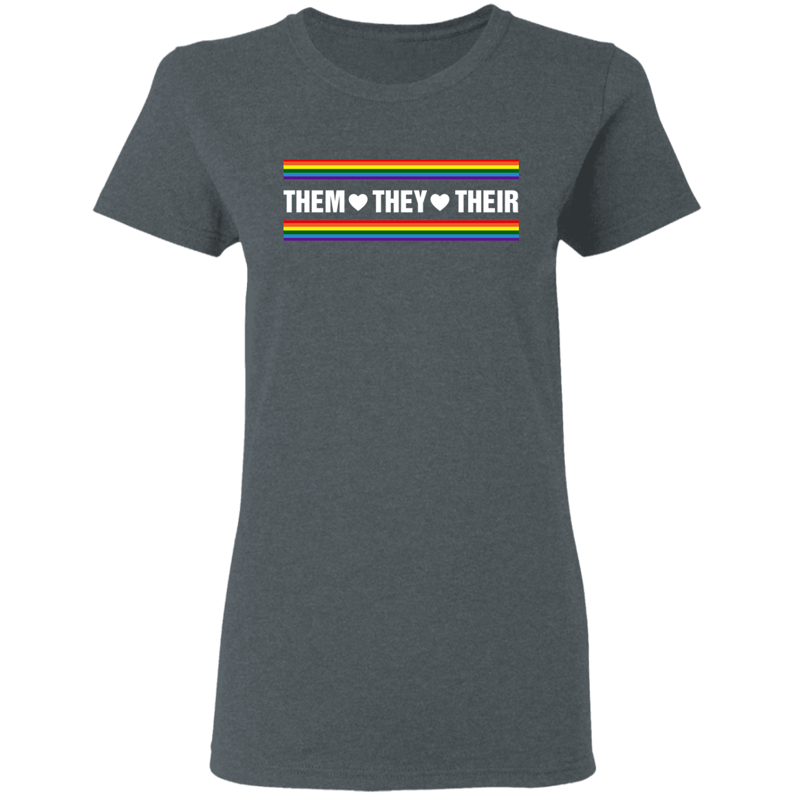 Them They Their Shirt LGBTQ Gifts for Women