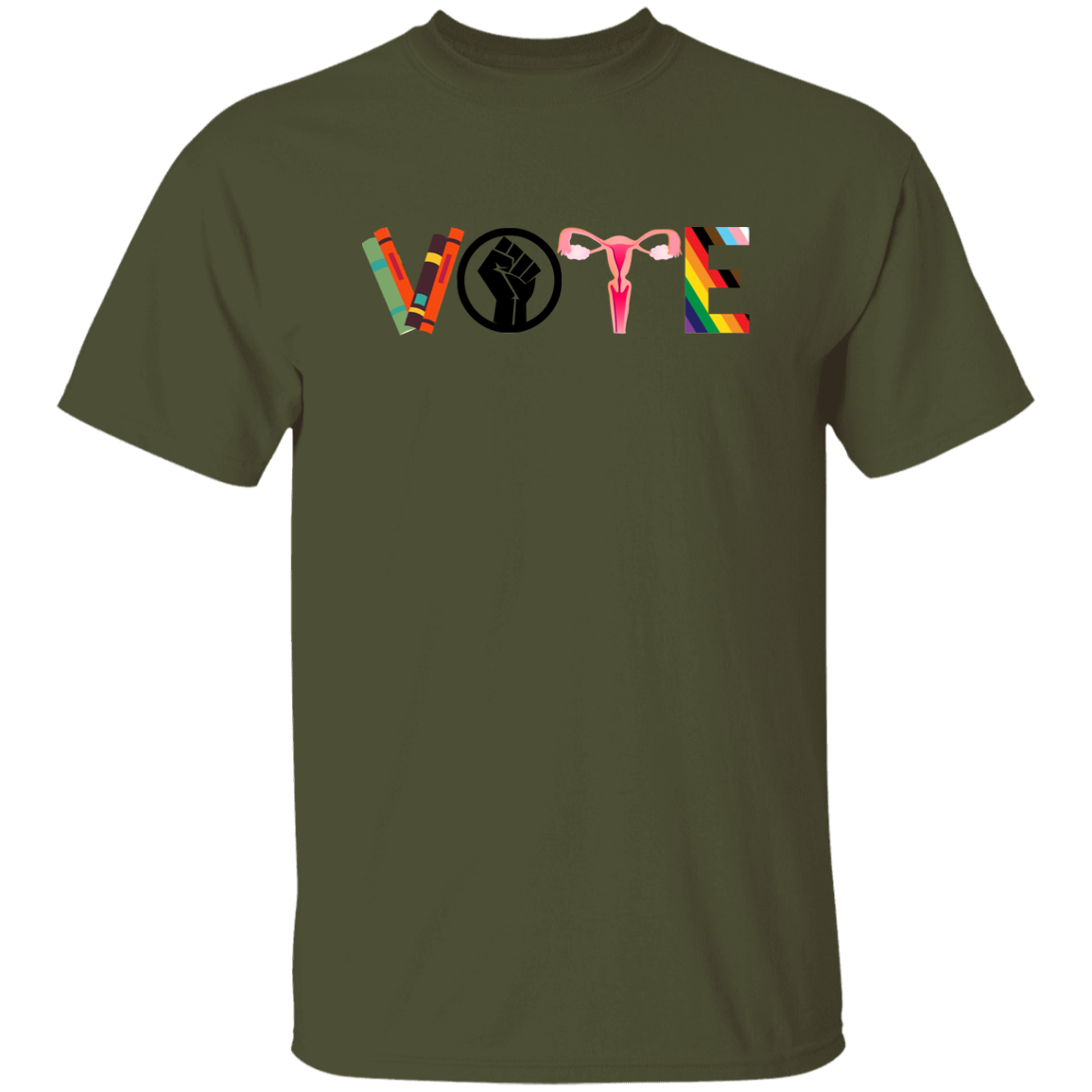 VOTE T-Shirt | Banned Books Tee, Reproductive Rights Tee, BLM T-Shirt, LGBTQ Progress tee, Political Activism T-Shirt, Roe v Wade Shirt