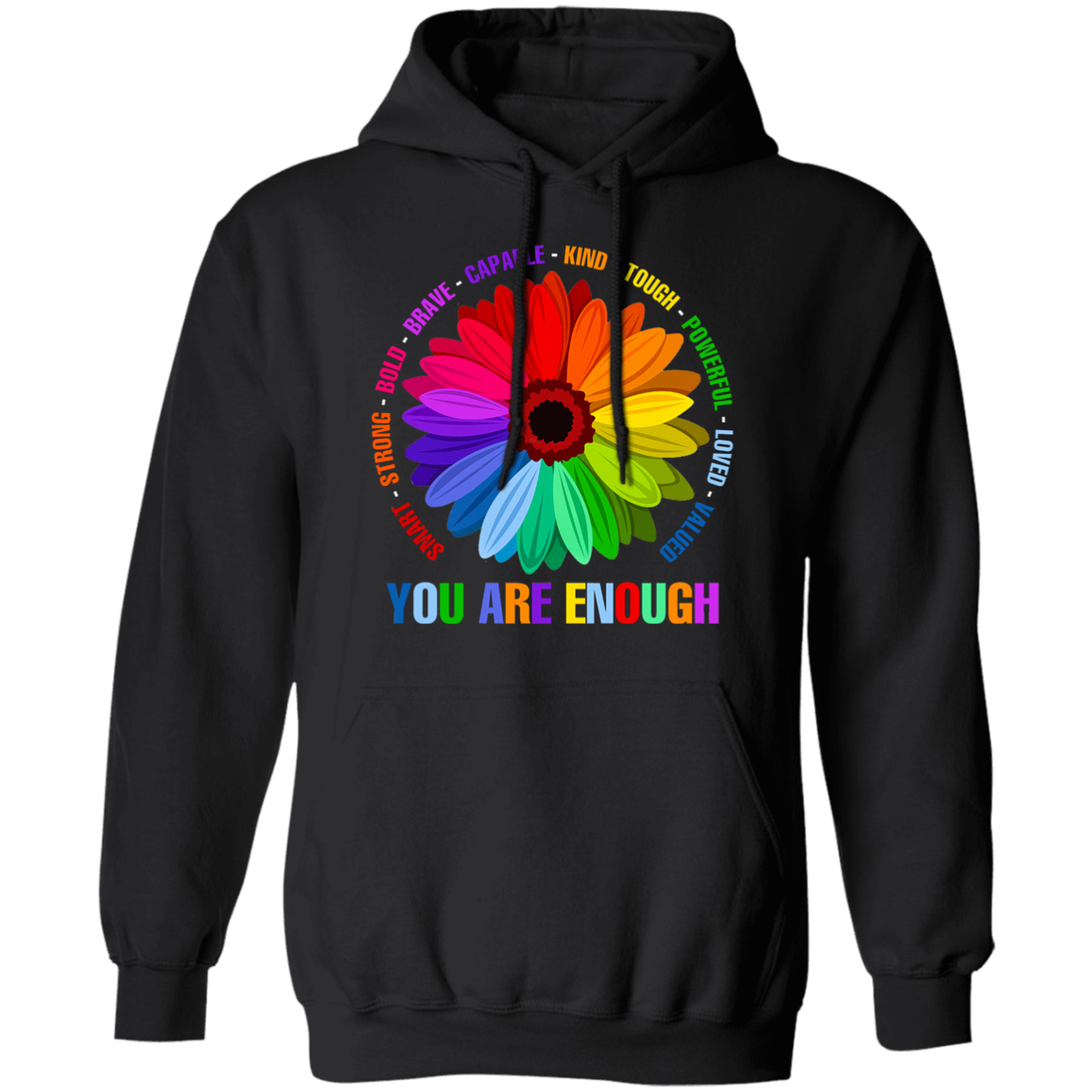 You are enough rainbow sales sweatshirt