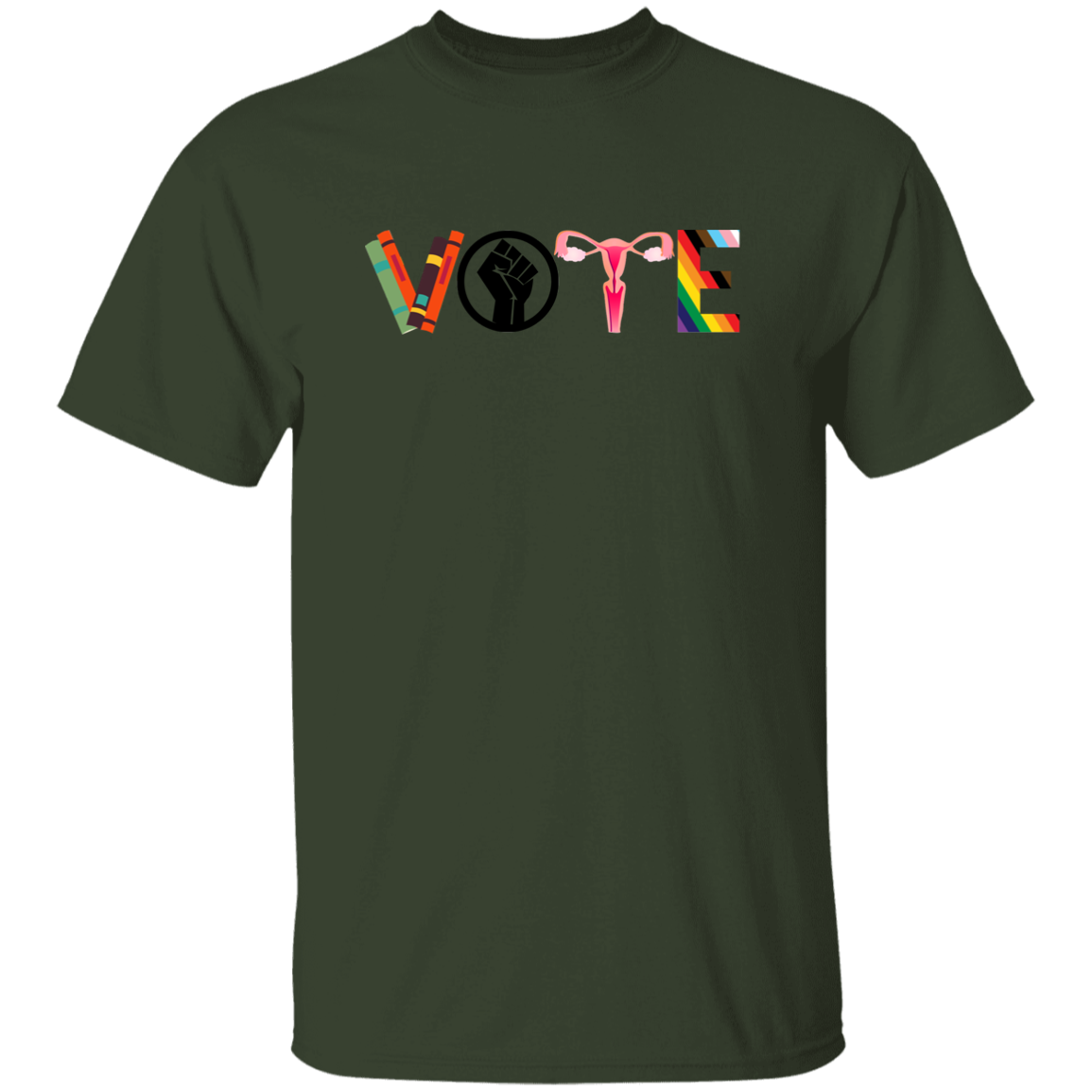 VOTE T-Shirt | Banned Books Tee, Reproductive Rights Tee, BLM T-Shirt, LGBTQ Progress tee, Political Activism T-Shirt, Roe v Wade Shirt