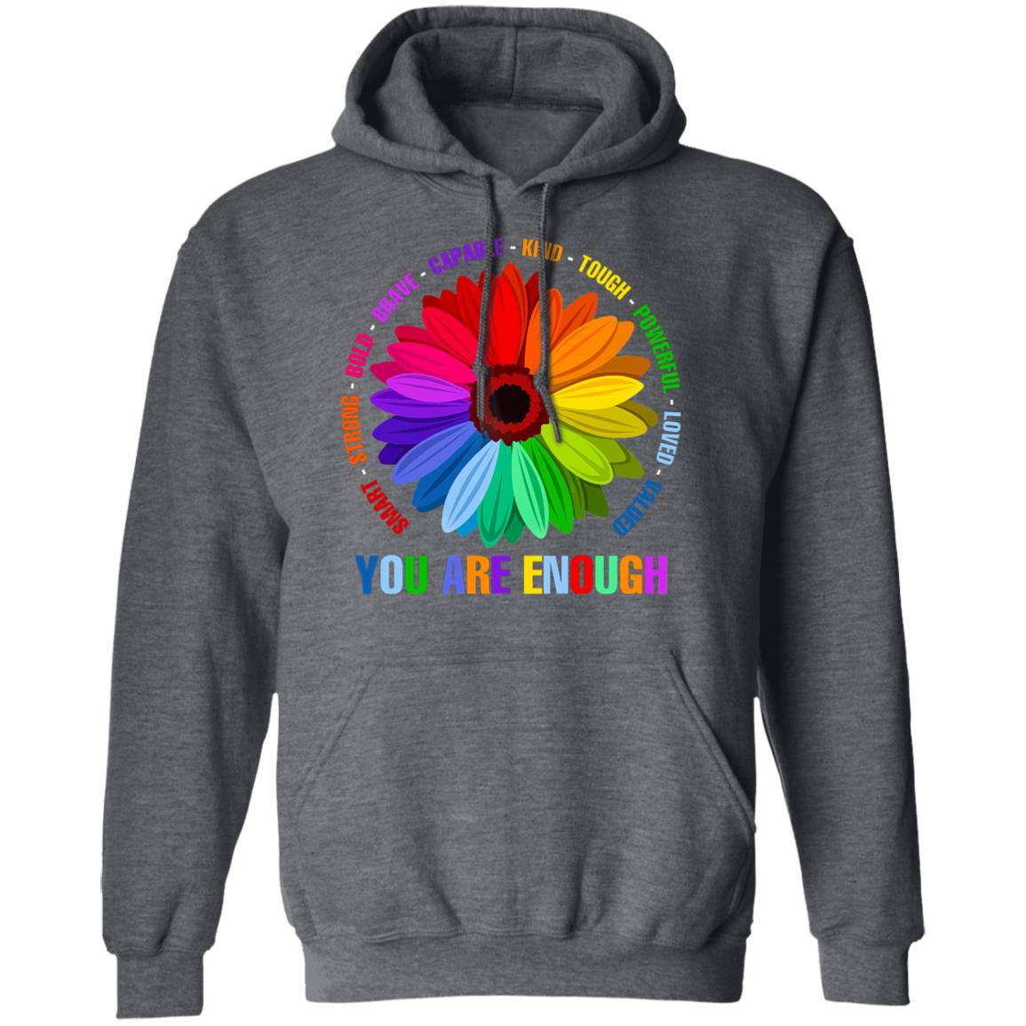 You are enough Pullover Hoodie Women Speak Store