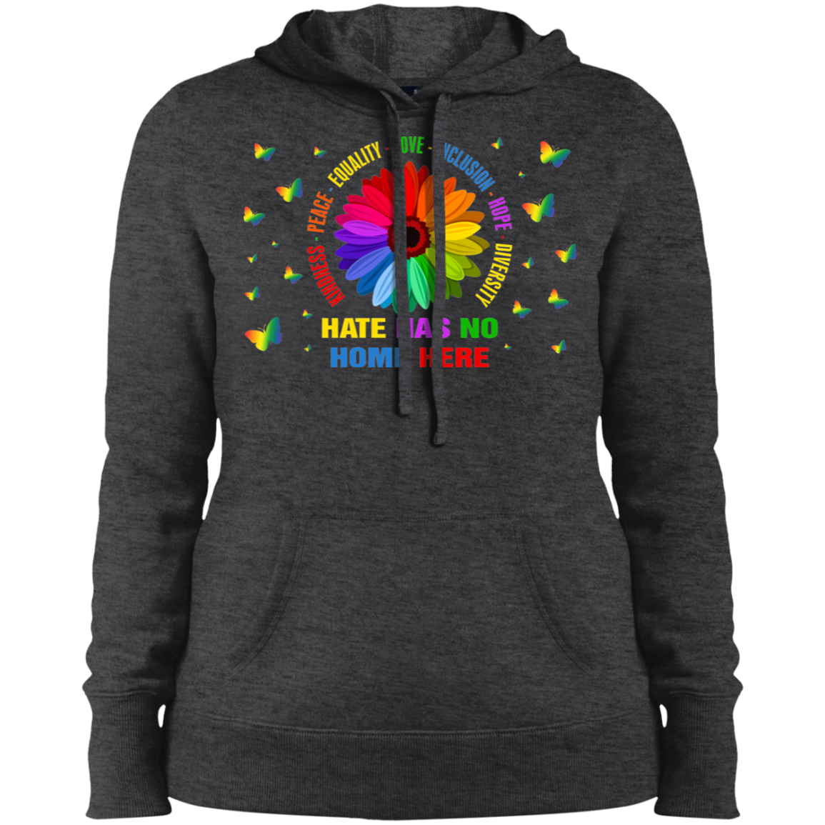 Wospe Ladies&#39; Pullover Hooded Sweatshirt