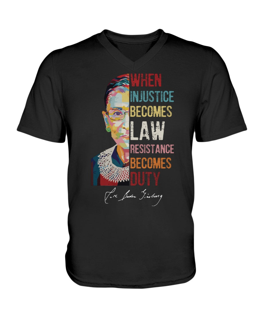 When Injustice Becomes Law, Rebellion Becomes Duty T-Shirt When Injustice Becomes Law, Rebellion Becomes Duty T-Shirt